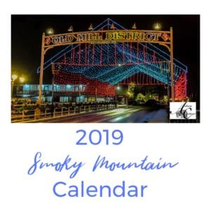 2019 Smoky Mountain Calendar